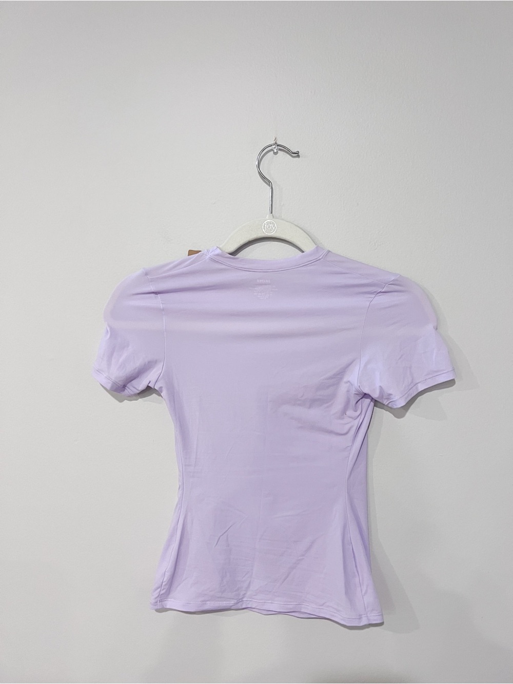 Skims Fits Everybody Short Sleeve Tee Sugar Plum Purple - Picture 8 of 9